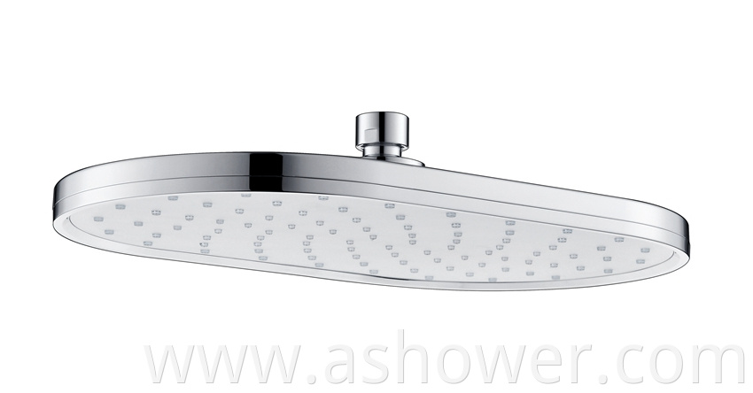 Oval Rain Shower Head